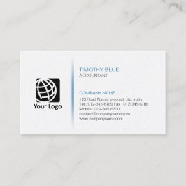 Enklare finansiella tjänster i Linjer Struktur Visitkort