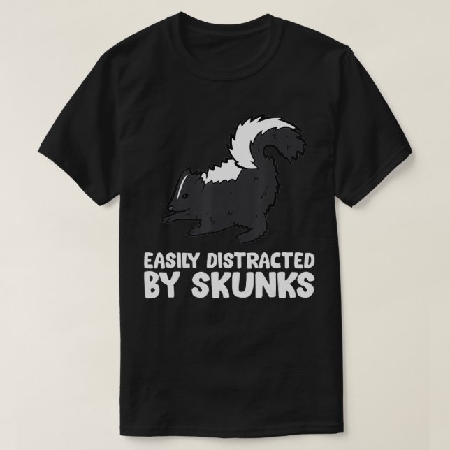 Enklare spridd av Skunks Kärlek Skunks T Shirt (Design framsida)