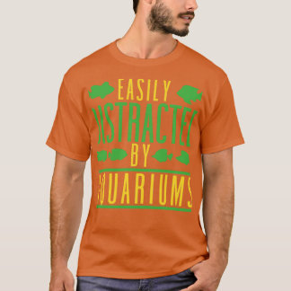 Enklare utspridd av akvarier som håller kvar akvar t shirt