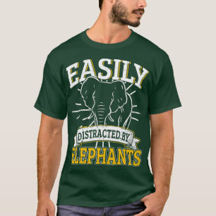 Enklare utspridd av elefanter t shirt