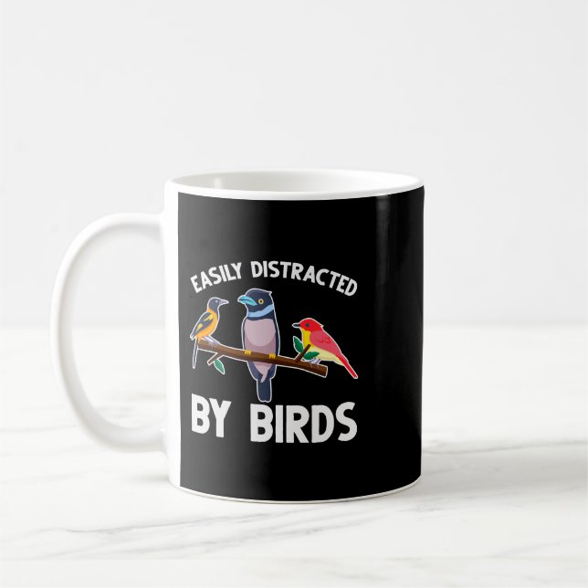 Enklare utspridd av fåglarnas fågelskådare Fågeläg Kaffemugg (Vänster)