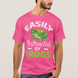 Enklare utspridd av Frogs Funny Frog Älskare T Shirt