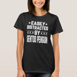Enklare utspridd av Gentoo Penguin Penguin T Shirt