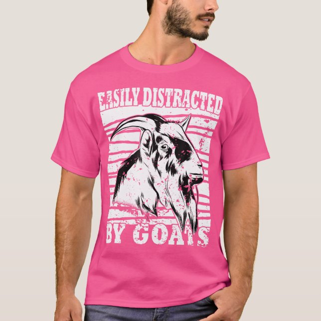 Enklare utspridd av getuppfödare t shirt (Framsida)