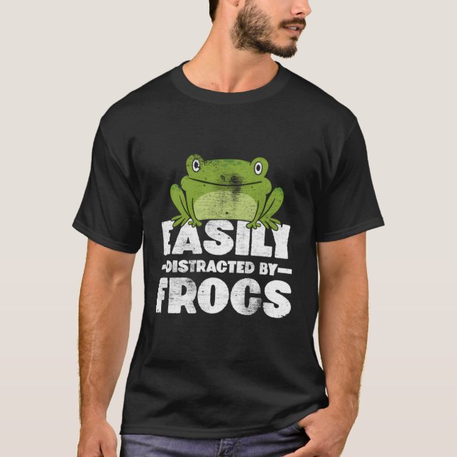 Enklare utspridd av grodor från Älskare T Shirt (Framsida)