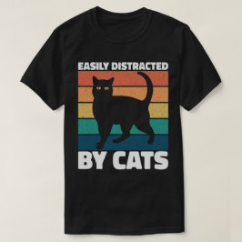 Enklare utspridd av katt- och kattägare t shirt