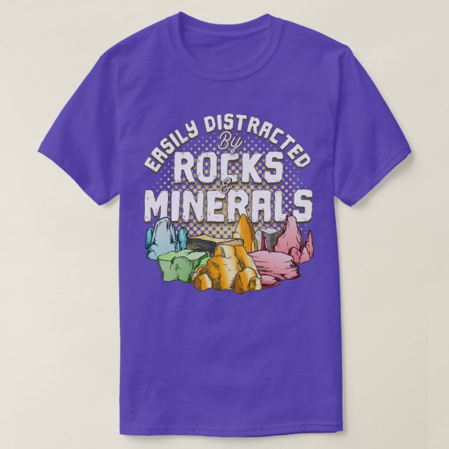 Enklare utspridd av Sten amp Minerals T Shirt (Design framsida)