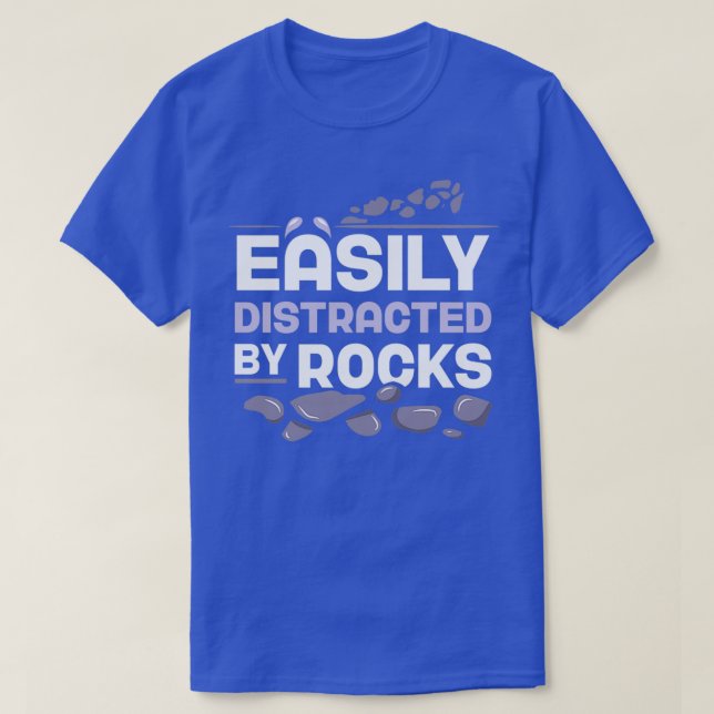 Enklare utspridd av Sten geologins geologiska jobb T Shirt (Design framsida)