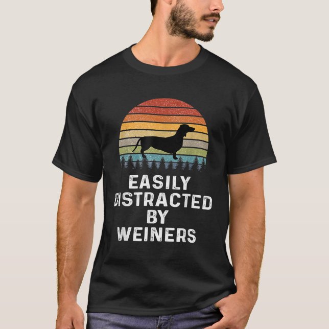 Enklare utspridd av Weiners Weiner Hundägare Gift T Shirt (Framsida)