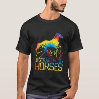 Enklare utspridd av Westerna hästar av honung T Shirt