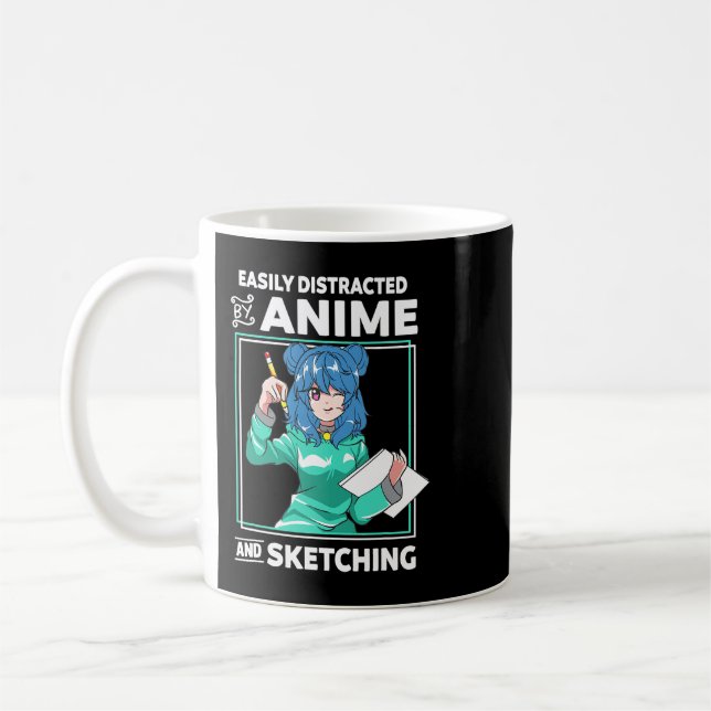 Enklt utspridd av animerad och skalande animerad g kaffemugg (Vänster)