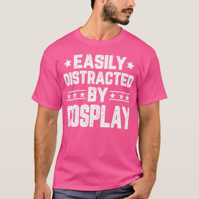 Enklt utspridd av Cosplay Funny Cosplay Cosp T Shirt (Framsida)