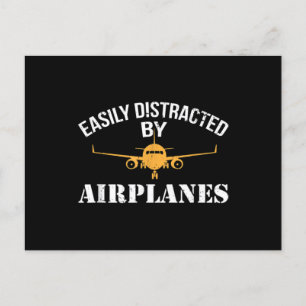 Enklt utspridd av flygplan vykort