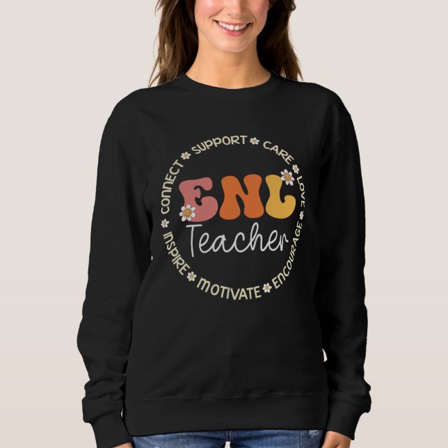 ENL Teacher Appreciation Week Back to School  1 T Shirt (Framsida)