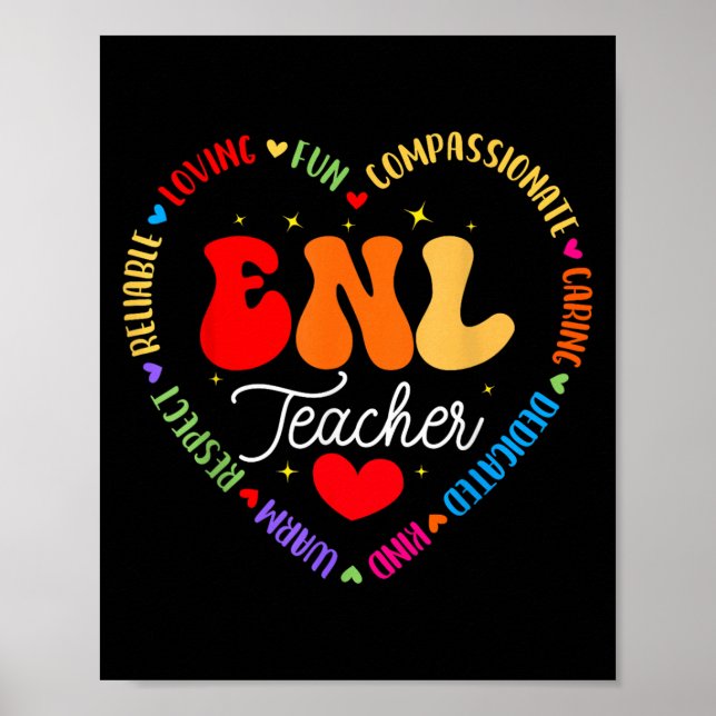 Enl Teacher Squad English New Language Squad Crew Poster (Framsidan)
