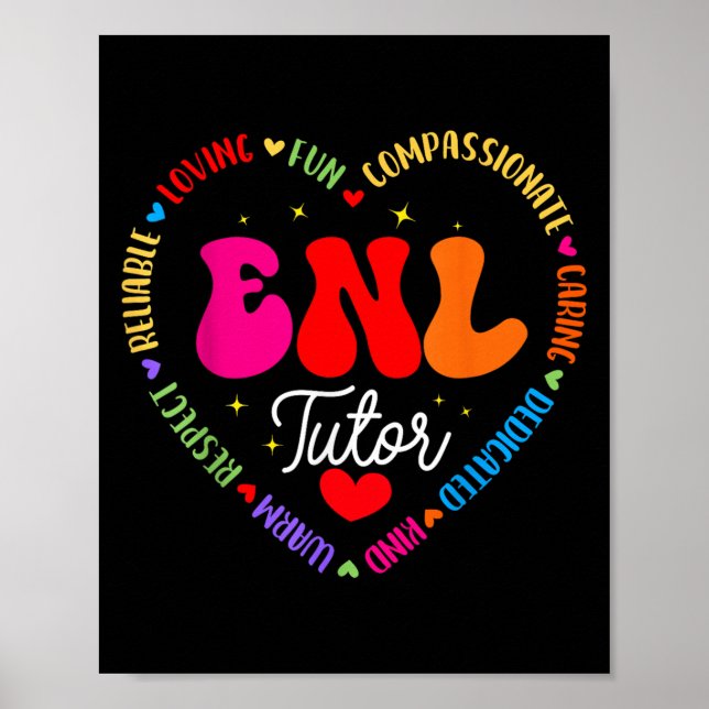 Enl Tutor Teacher Squad English New Language Squad Poster (Framsidan)