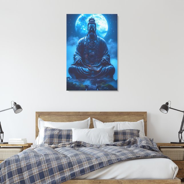 Enlightenment in Blue Canvastryck (Insitu (sovrum))