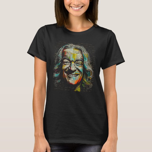 Enlightenment Writer Voltaire Francois Marie Aroue T Shirt (Framsida)