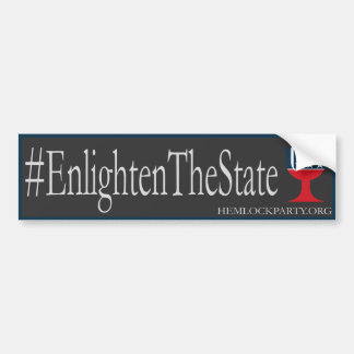 #EnlightenTheState - mörk Bildekal