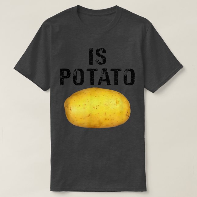 Enligt den sena natten är potatis22 t shirt (Design framsida)