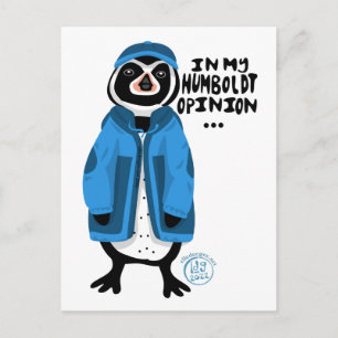 Enligt min humboldt.. Penguin Helg Vykort