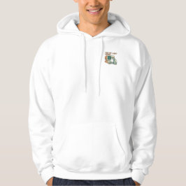 Enligt Min Senaste E-post | Rolig Skelett 90-tals  Hoodie