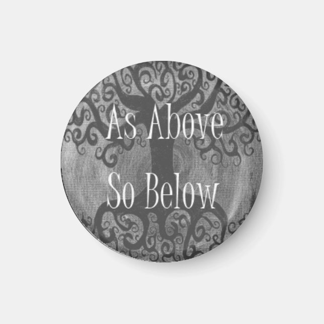 Enligt ovan under Livets träd Magnet (Framsidan)