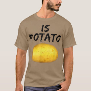 Enligt vad som framgår på potatisen sent på natten t shirt