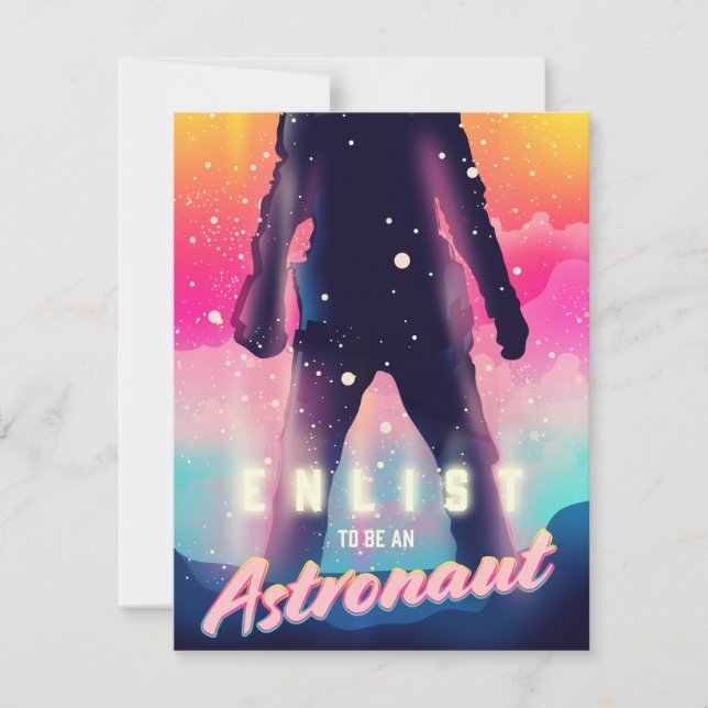 Enlist att vara astronaut (Framsida)