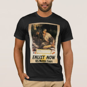 Enlist nu - US-marinkorpraler T-shirt