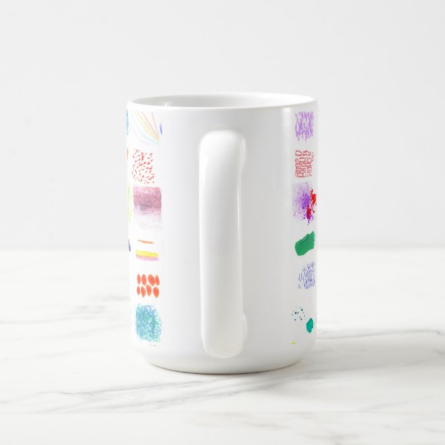 Enmarkera mugg! kaffemugg (Handtag)