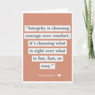 Enneagram 1-kort kort