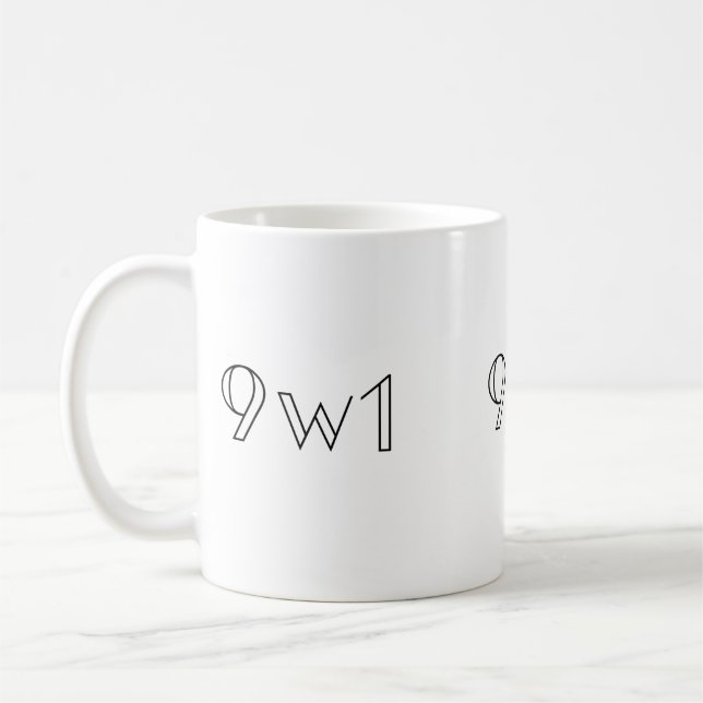 Enneagram 9w1 Mugg (Vänster)