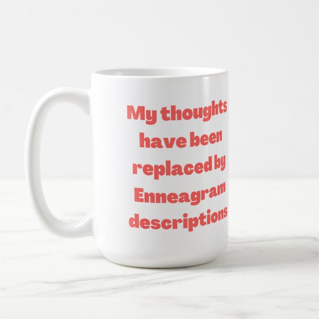 Enneagram Mug Kaffemugg (Vänster)