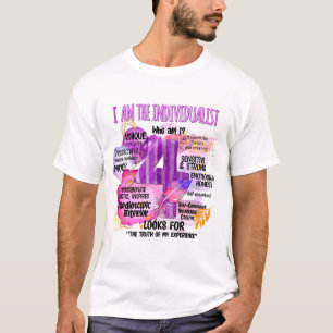 Enneagram typ 4 - jag är individ t shirt