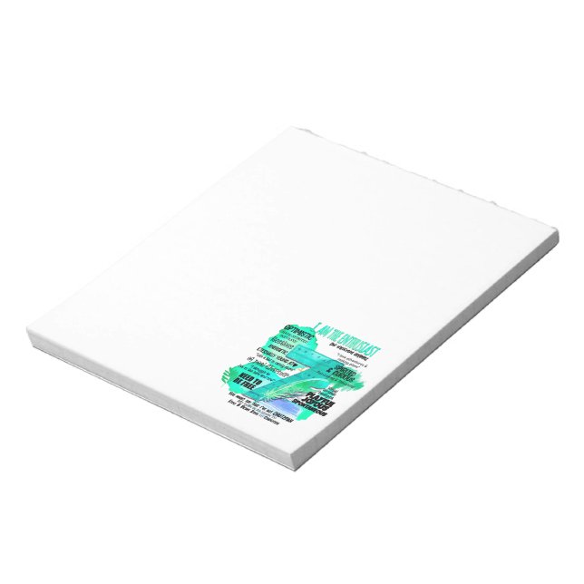 Enneagram typ 7 - jag är entusiast anteckningsblock (Roterad)