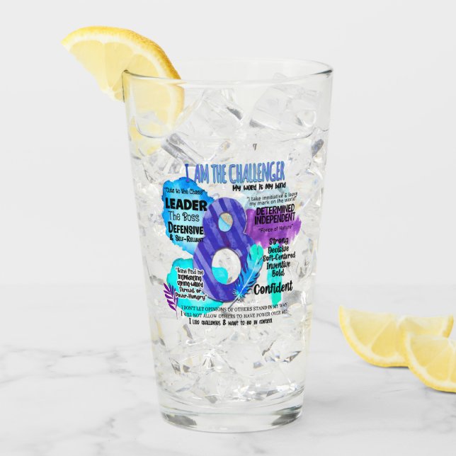 Enneagram typ 8 - jag är ballast glaskopp (Framsida Ice)