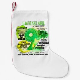 Enneagram typ 9 - jag är fredsstiftare liten julstrumpa