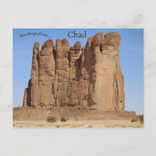 Ennedi Mountains Tchad Vykort