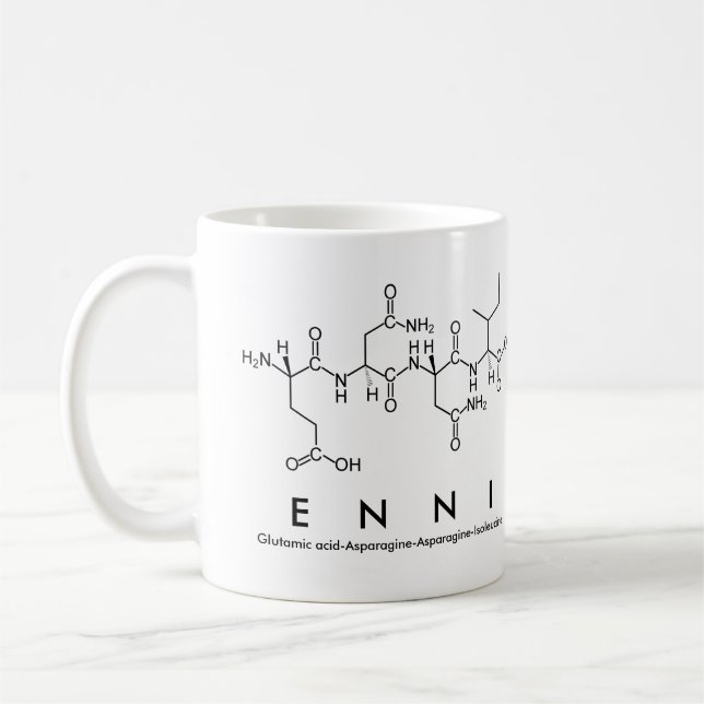 Enni peptide namn mugg (Vänster)