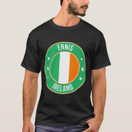 Ennis, Irland Stad T Shirt