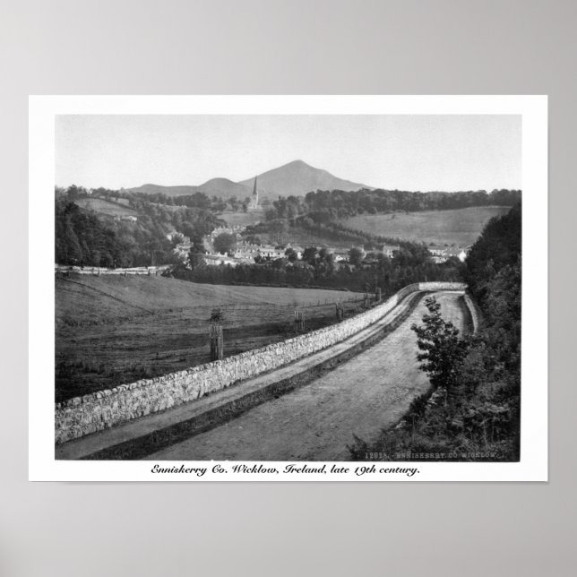 Enniskerry Co. Wicklow Ireland, 1800-talet Poster (Framsidan)