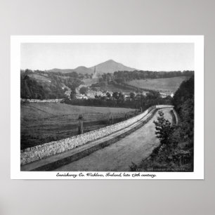 Enniskerry Co. Wicklow Irland, 19th århundrade Poster