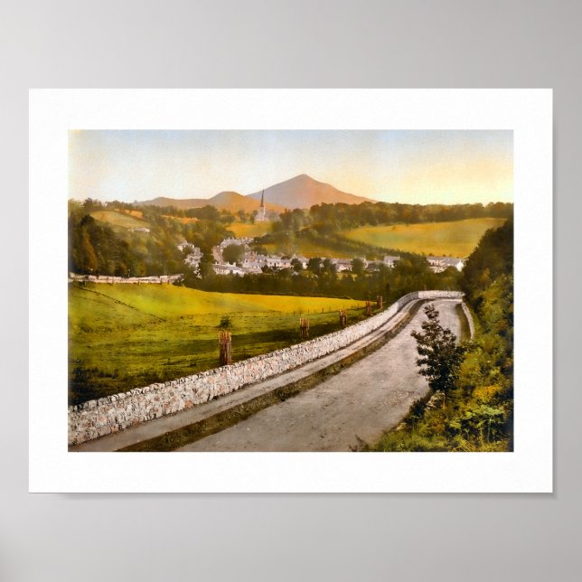 Enniskerry, County Wicklow, Irland Poster (Framsidan)