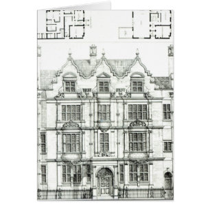 Ennismore trädgårdar, södra Kensington Hälsningskort