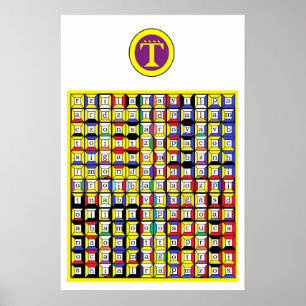 Enochian Luft Tablet Poster