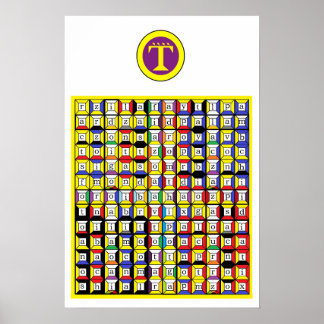 Enochian Luft Tablet Poster