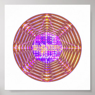 Enochian Sigil of Mercury Poster