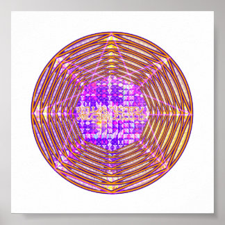Enochian Sigil of Mercury Poster