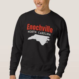 Enochville North Carolina USA Stat Amerika Resa Lång Ärmad Tröja